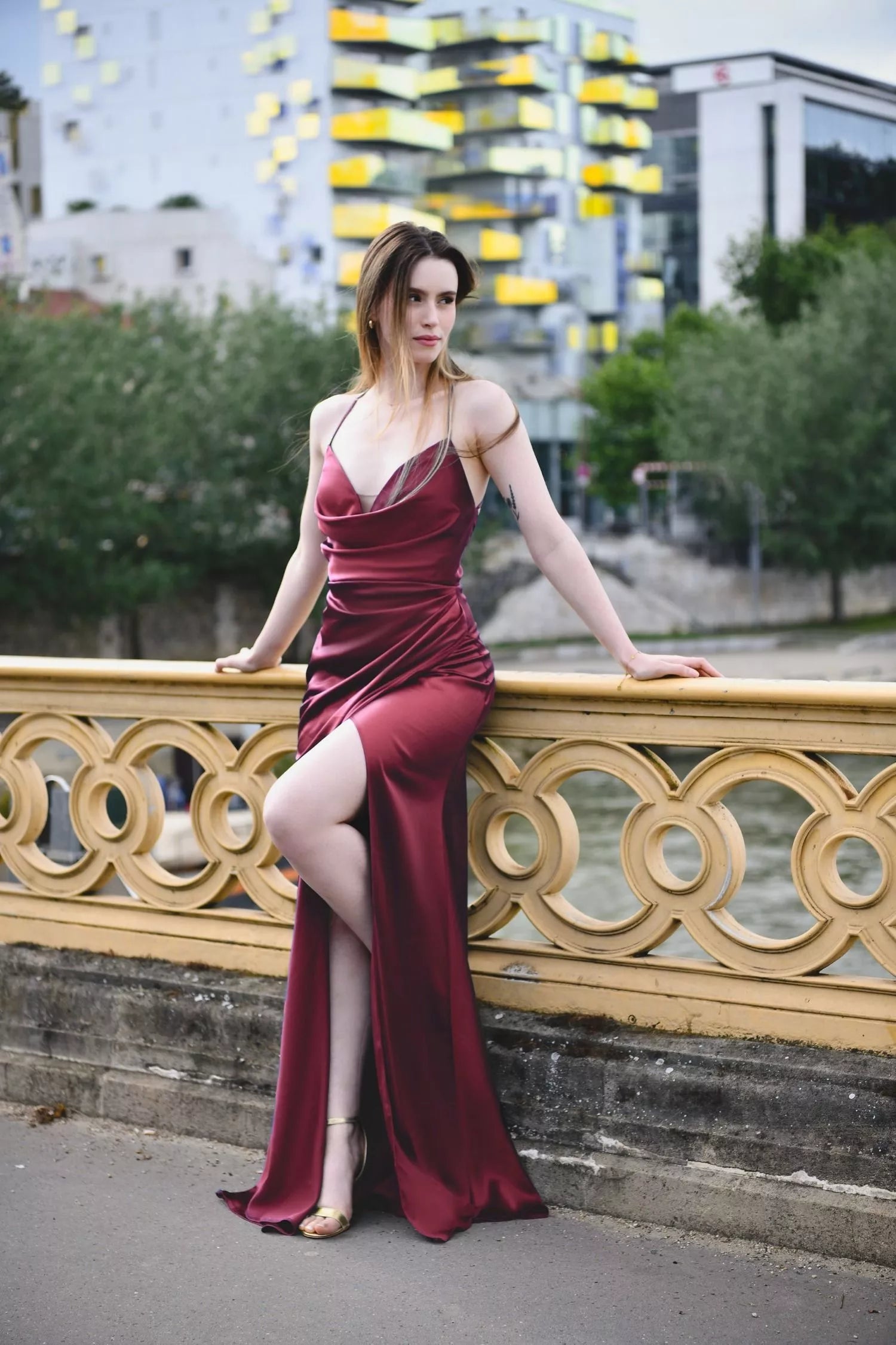 Robe Satinée Divina 2