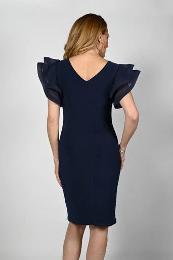 Robe manches structurées Camille