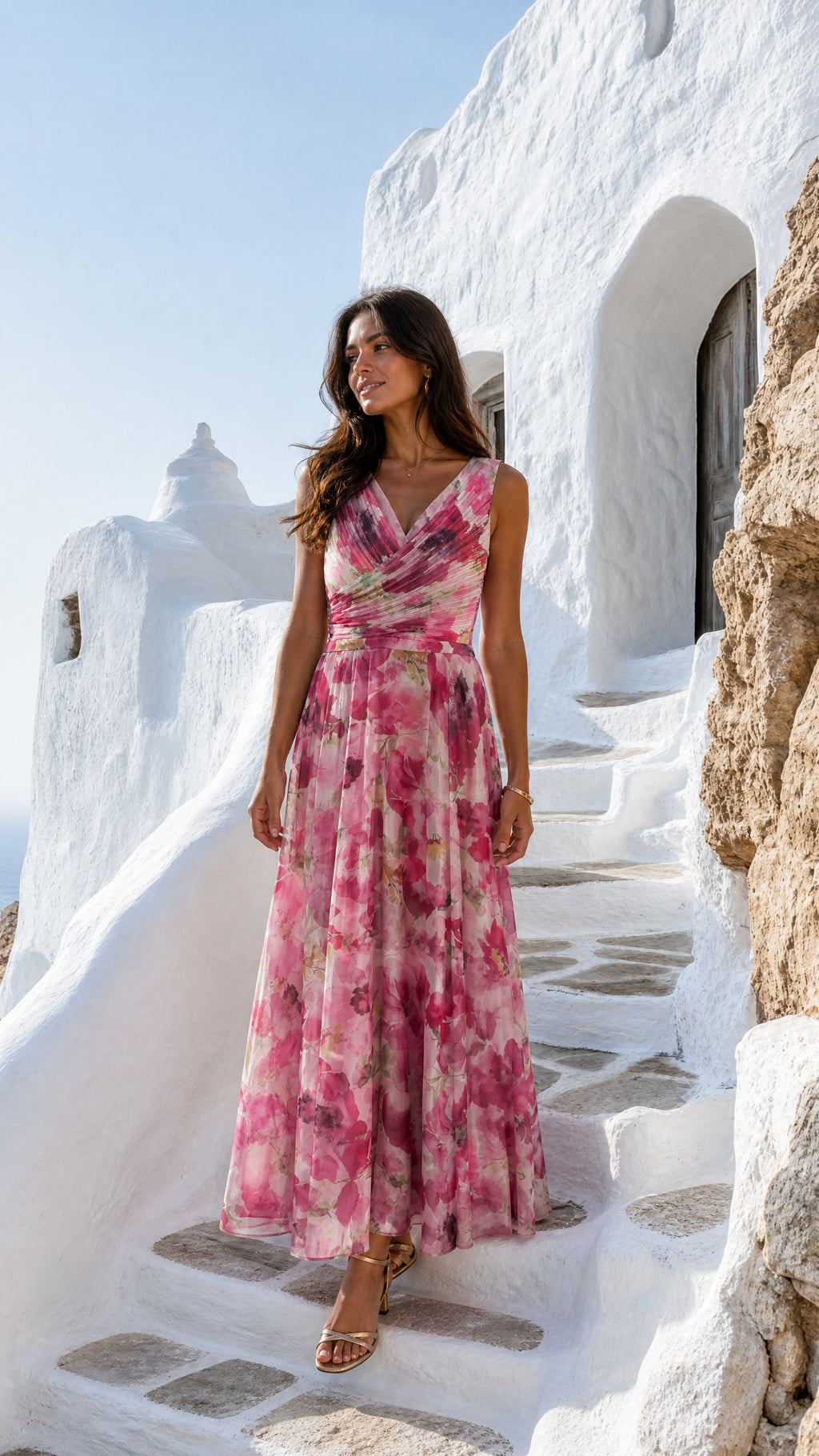 Robe longue Flora Dora