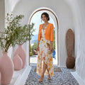 Robe naranja